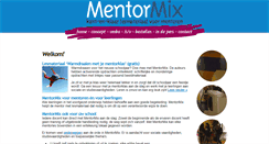 Desktop Screenshot of mentormix.nl